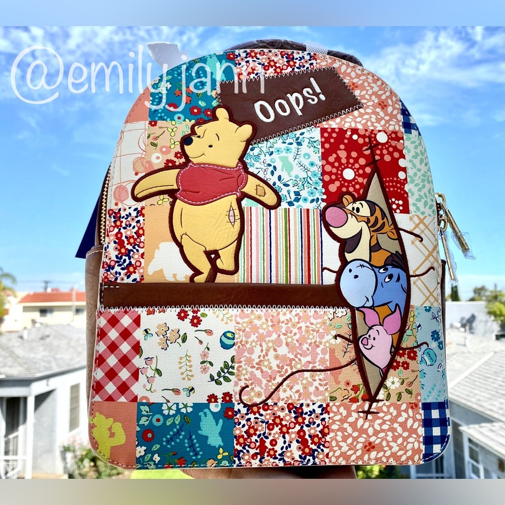 Winnie the Pooh🍯Patchwork Backpack